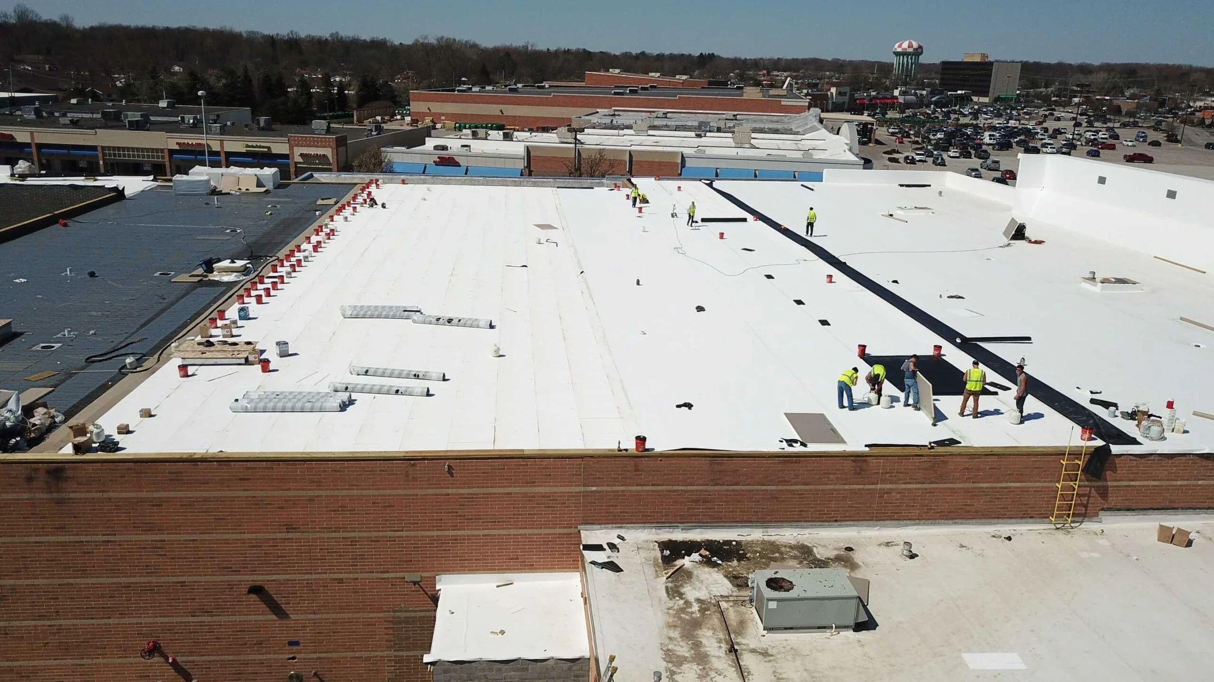White EPDM Roofing in Columbus, GA